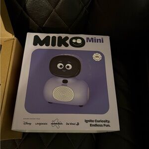 Miko Mini AI Interactive Robot - Purple BRAND NEW